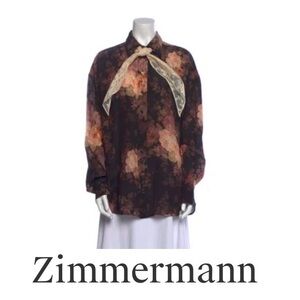 NWT Zimmermann silk blouse